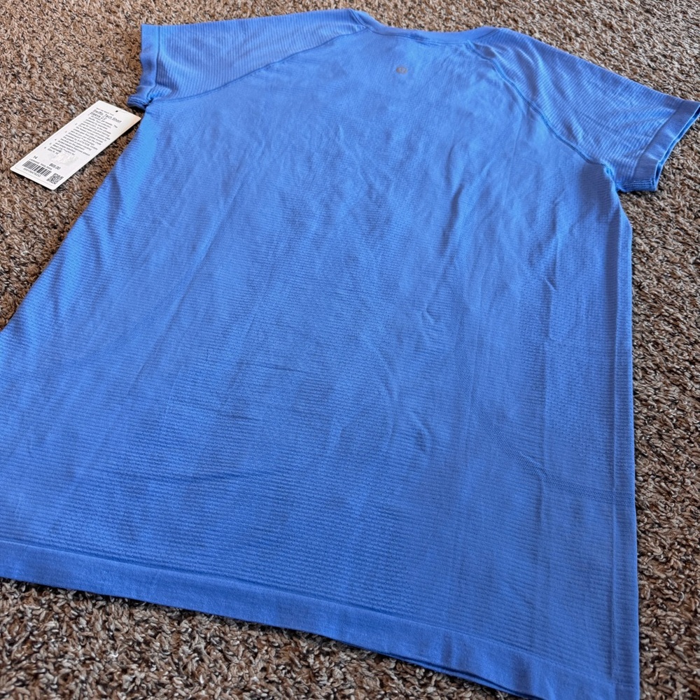 NWT Lululemon Swiftly Tech Short Sleeve 2.0 Pool Hip Length Women’s 14 - Picture 8 of 11